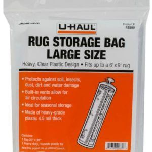 large sized rug storage bag