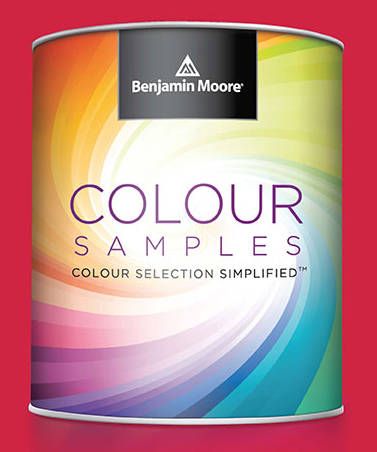 1 pint can of benjamin moore sample colours